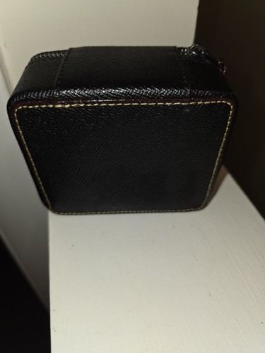Étui de voyage Coach Bijoux Yeux de hibou noir - Photo 3/8