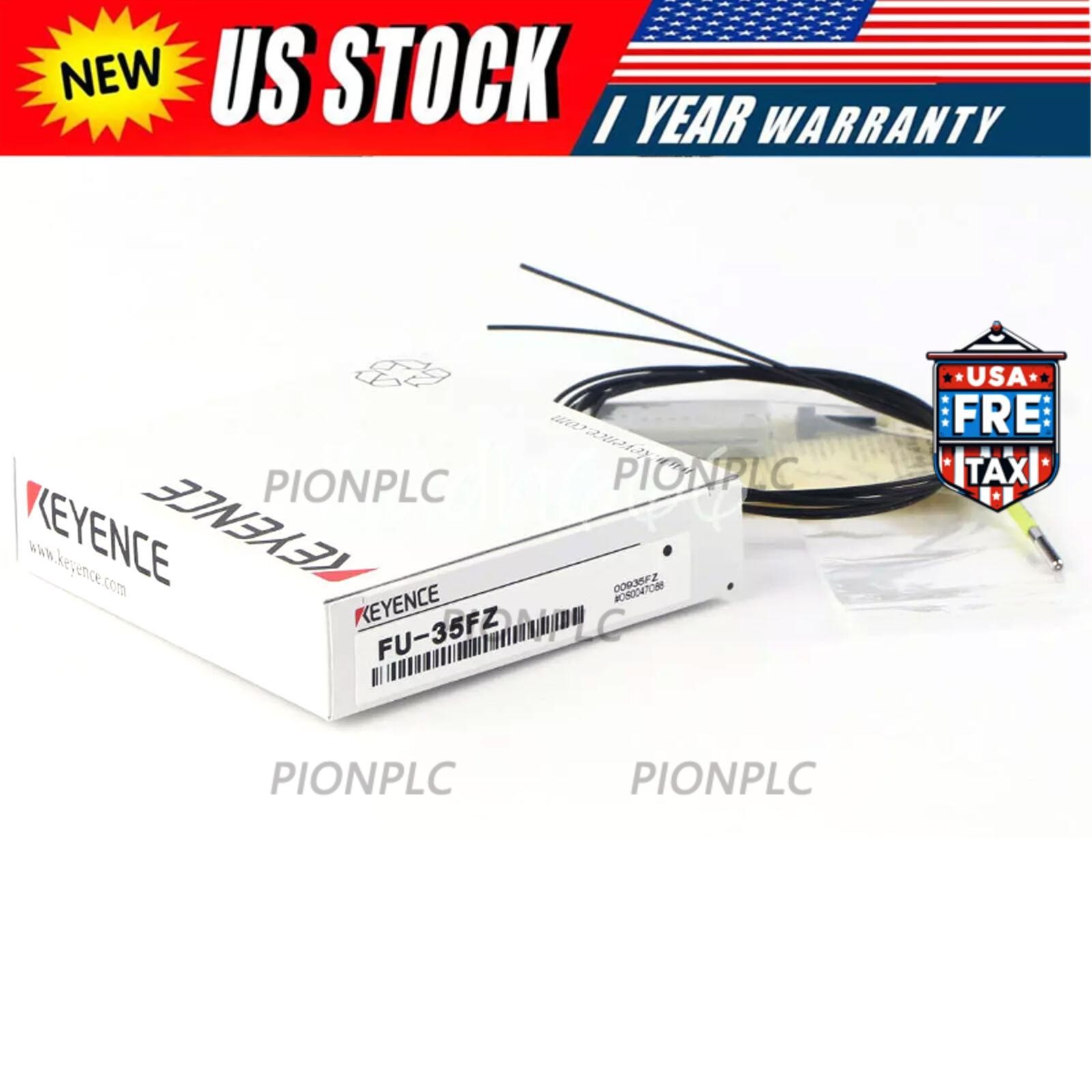 KEYENCE Digital Fiber Optic Sensor FU-35FZ FU35FZ Original New in Box Free Ship