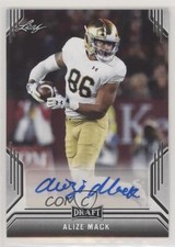 2019 Leaf Draft Auto Alize Mack #BA-AM1 Auto i2k