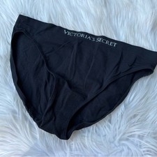 Victoria  s Secret Black High Rise Bikini Cut Panties