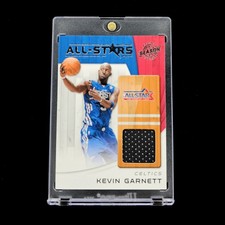 Kevin Garnett 💎 Game Worn All Stars Materials 2010-11 Panini Season Update #16