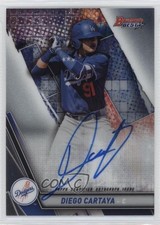 2019 Bowman's Best Auto Diego Cartaya #B19-DC Auto 0hw6