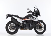 Shark DSX-10 Auspuff Schwarz Passend FüR KTM 790 Adventure R 2019-2021