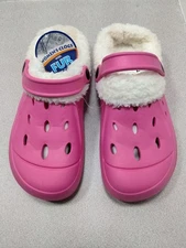  Clogs Women's Royal Deluxe With Fur Size M(7-8) New With Tags.