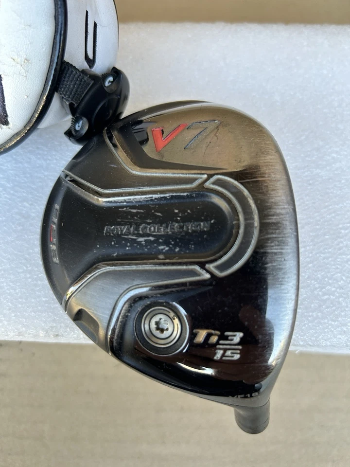 Royal Collection BBD V7 Fairway wood 3 head only golf club w/cover RH - Image 2 of 4