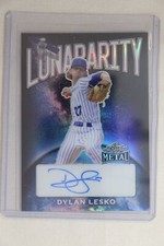 Dylan Lesko - 2022 Leaf Metal Baseball Lunararity Autograph #8/10