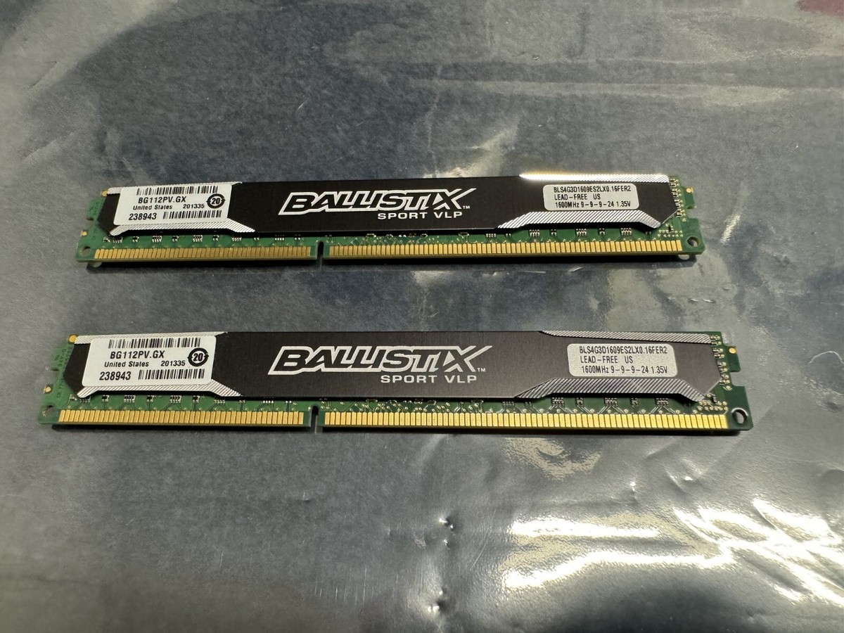 Ddr3 1600 Crucial Ballistix Xmp Profile Crucial Ballistix Sport