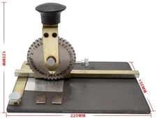 Deboss Metal Embosser Label Stamping Embossing Marking Machine W4mm Print Wheel