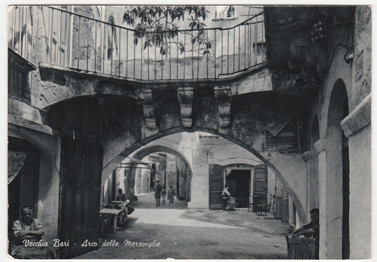 VECCHIA BARI - ARCO DELLE MERAVIGLIE - VIAGG. 1966 -19904-