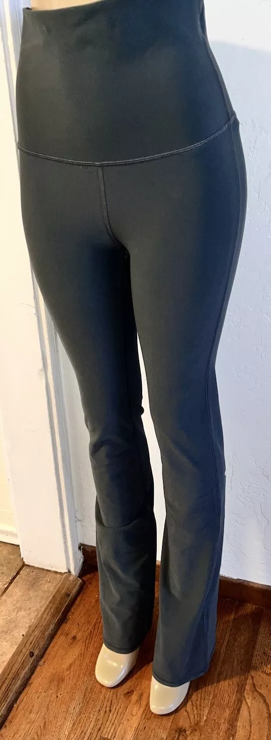 alo-yoga alosoft foldover low rise bootcut leggings
