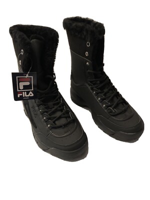 fila disruptor shearling athletic shoe