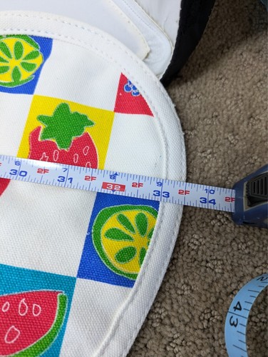 Nueva Funda Silla Mariposa Vintage Patrón A Cuadros Fruta Brillante Y2K Dopamina - Imagen 13 de 17