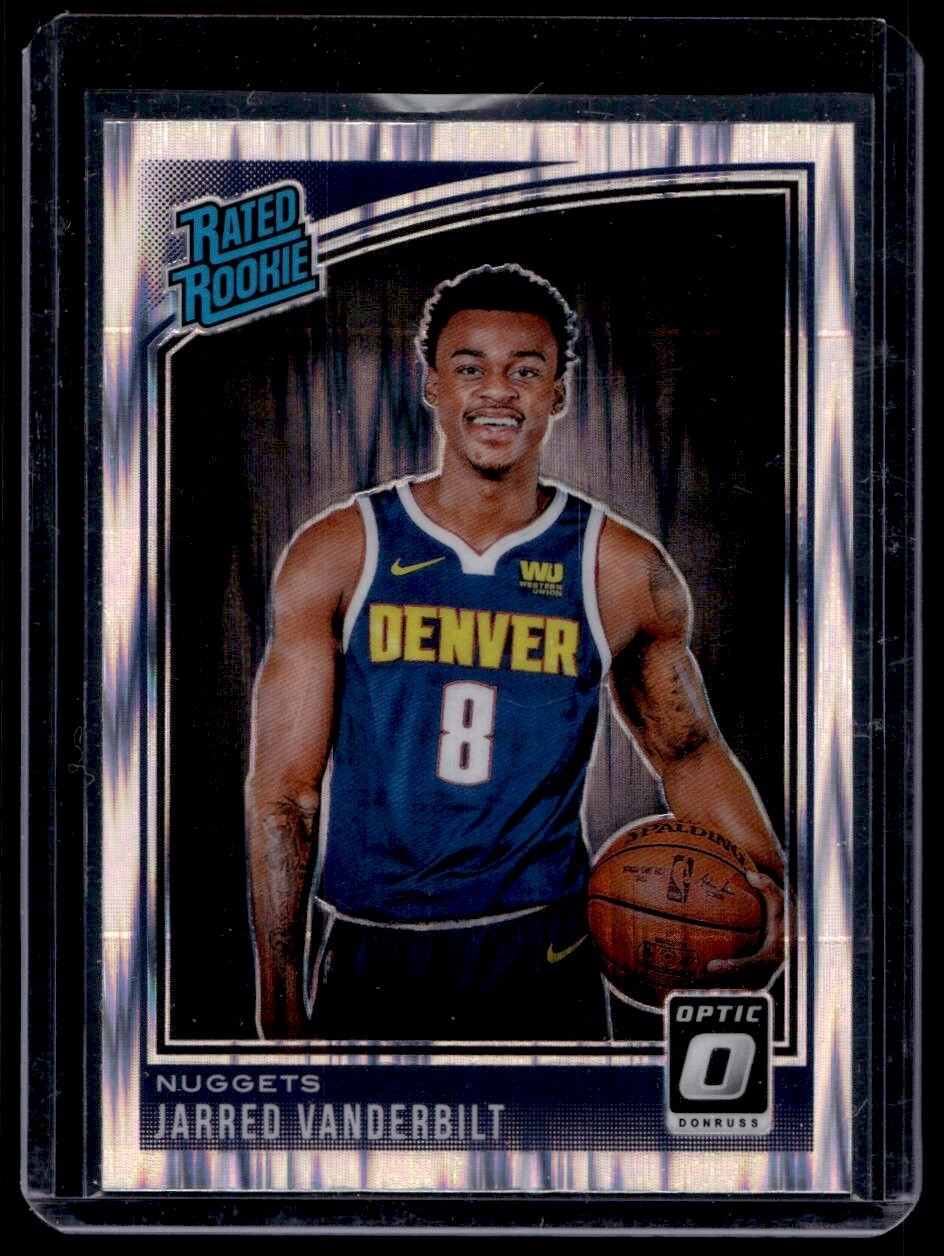 2018-19 Donruss Optic Shock Jarred Vanderbilt Rookie Denver Nuggets #151