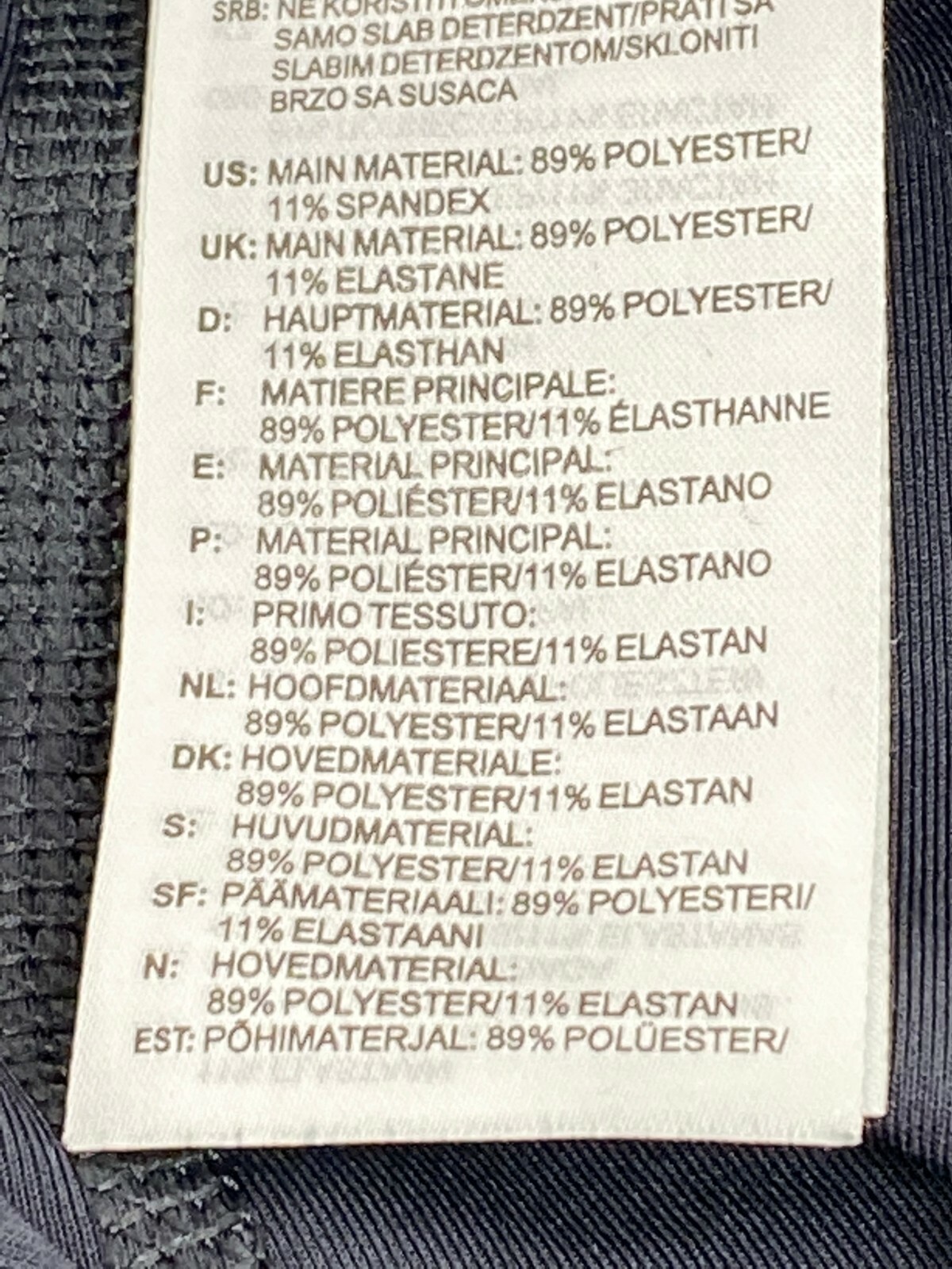 adidas Women's L High Rise 7/8 Length Carbon White 3 Stripe Tights Pants FN2758 thumbnail 12