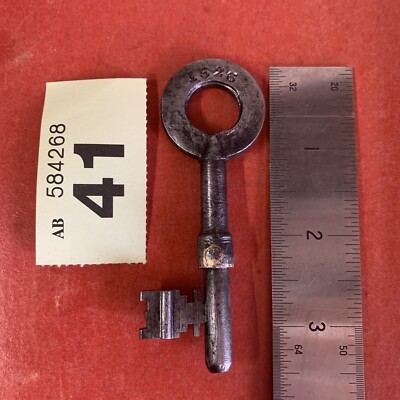Vintage HM Gefängnisschlüssel 1526 The Maze Gibbons Eisen Türschloss Zelle Long Kesh 41
