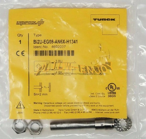 1PC New TURCK Inductive Sensor Proximity Switch Bi2U-EG08-AN6X-H1341 - Picture 1 of 6