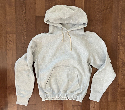 Mens Champion Reverse Weave Warm Up Hoodie L Large NEW NWOT Grey 