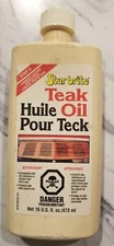 Star brite Teak Oil Liquid 1 qt 81616C - New (Some Wear)