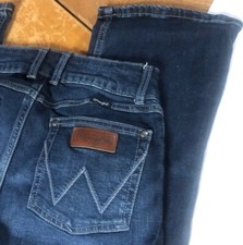 Wrangler Alexis Retro Mae Mid Rise dark Bootcut 112321491 Jeans Women 5x31-32