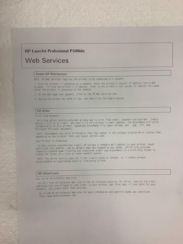 Hp Laserjet P1606dn CE749A Printer 32Mb Page Count 48573 Usb Network Working - Picture 12 of 12