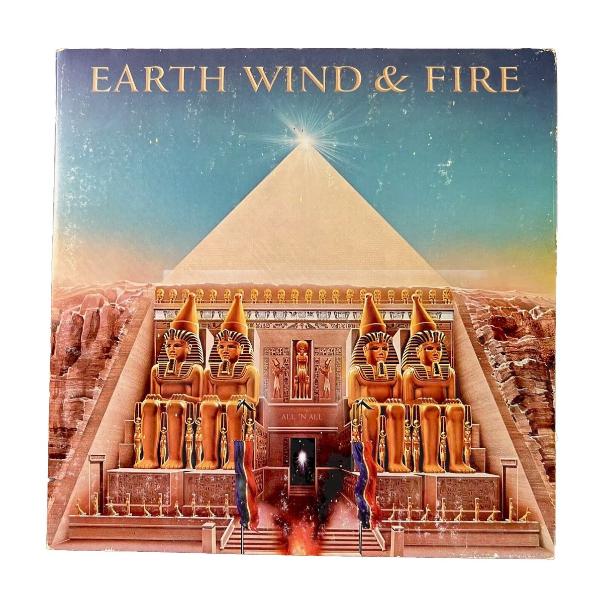 Earth Wind & Fire All 'N All Vinyl LP #34905 1977 with