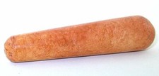 4 1/10 Inch x 1 Inch Orange Red Jasper Crystal Massage Wand Gem Gemstone EBS9202