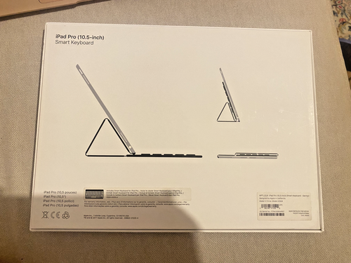 Apple iPad Smart Keyboard 10,5“ Tastaturhülle mit OVP DEFEKT für Bastler - Bild 7 von 8