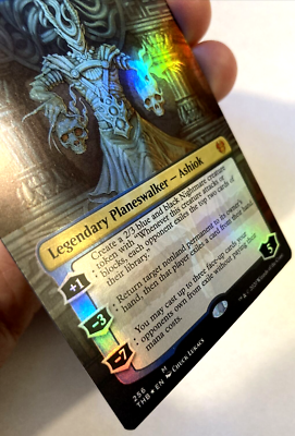MTG Ashiok, Nightmare Muse *BORDERLESS FOIL* Theros Beyond Death