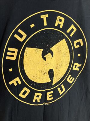 WU-TANG CLAN “Wu-Tang Forever” Licensed Rap T-Shirt, 2014. LARGE