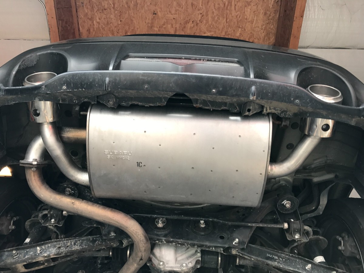 1320 performance Dual Tip Muffler Delete axle back FRS/86/BRZ Dual