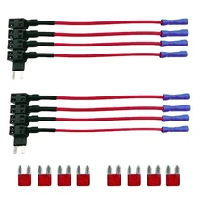 8 Pack Add a Circuit Fuse TAP 12V Car Fuse Adapter Mini Automotive Fuse Conne...