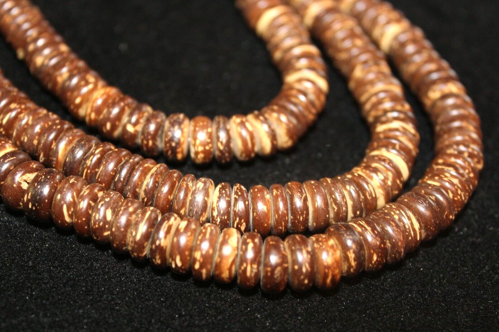 Brown Unique Two Clam Shell Statement Bib Chunky … - image 5