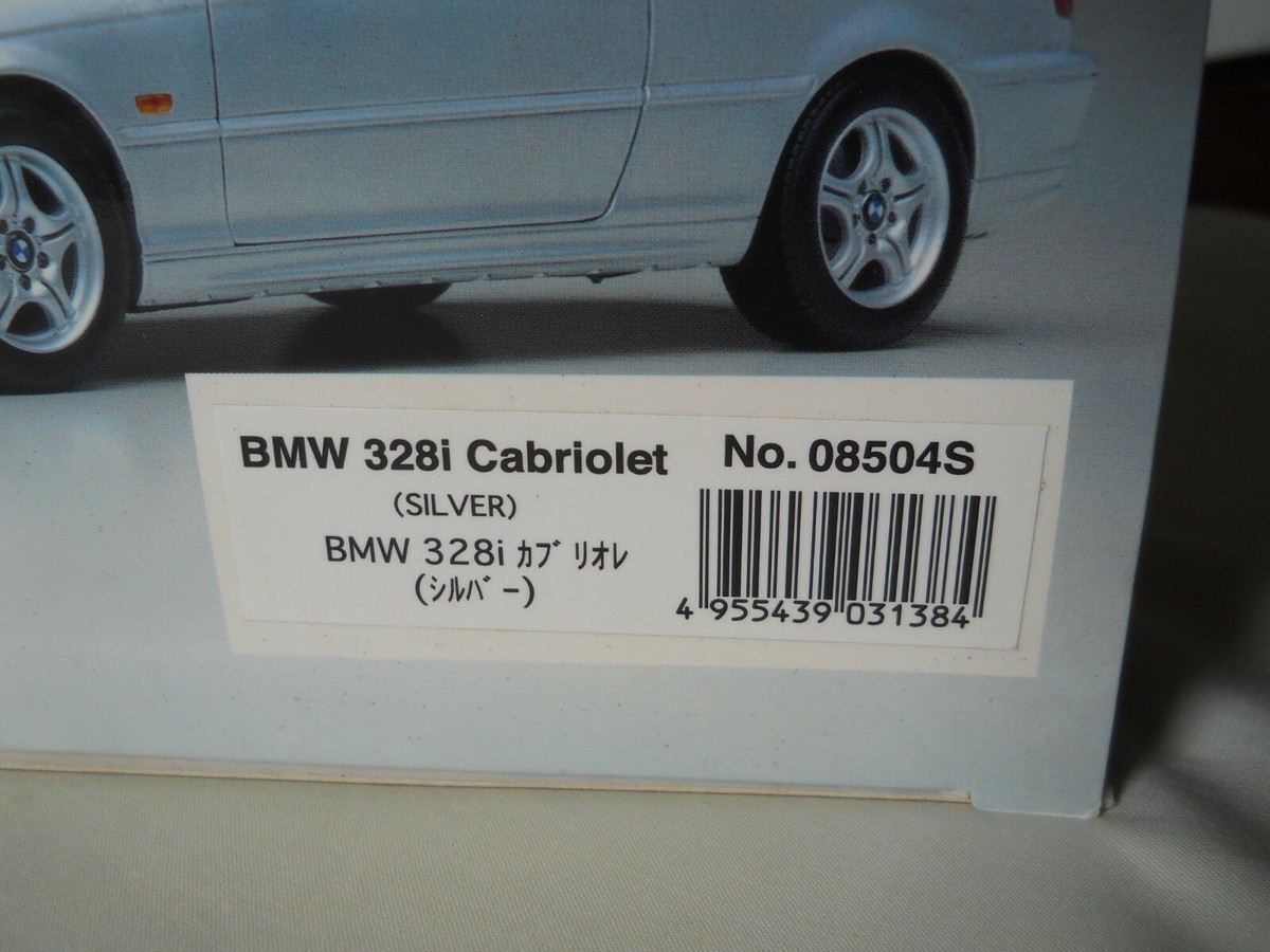 絶版未展示品 京商 1/18  328i カブリオレ シルバー Kyosho BMW 328i Cabriolet 1:18 Diecast | eBay