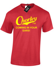 CHORLEY FM MENS T-SHIRT FUNNY JOKE COMEDY NIGHTS NOVELTY PETER TOP