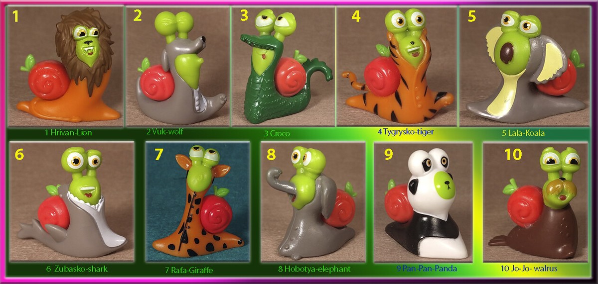 Bob Snail * Snail Animal * EXTRA KINDER SURPRISE | eBay