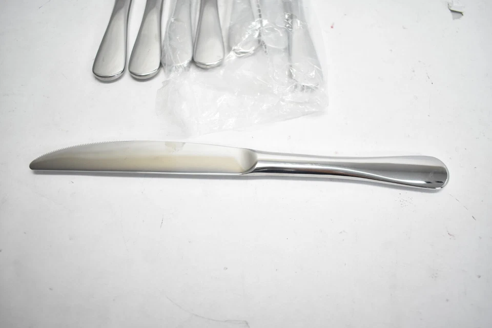 Cuchillos de cena de cocina de acero inoxidable Tramontina de 9,5" de 8 piezas ópera de alta resistencia Foto 4 de 4