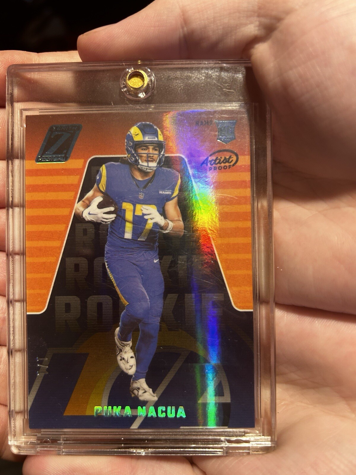 RARE 1 OF 1 PUKA NACUA 2023 panini zenith Artist Proof 