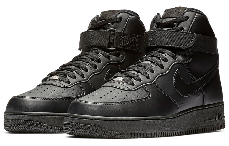 Level SS/New - Nike Air Force 1 High '07 Triple Black