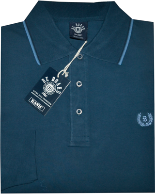 MAGLIA POLO UOMO TAGLIE FORTI 3XL 4XL 5XL 6XL 100% cotone piquet BeBoard  cobalto | eBay