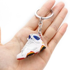 High Quality Jordan 3D Mini Sneaker Keychain Shoe Pair with Box  Bag