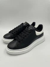 Alexander McQueen Men's Oversized Sneakers Black/White Size 42