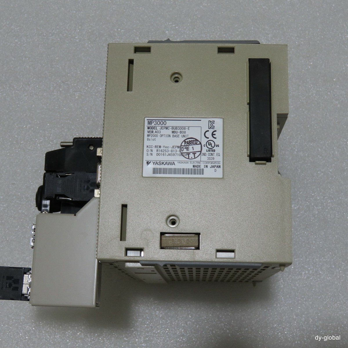 YASKAWA Used MP3000, JEPMC-BUB3008-E, JEPMC-OP2310-E 8 SLOT YASKAWA Used MP3000, JEPMC-BUB3008-E, JEPMC-OP2310-E 8 SLOT