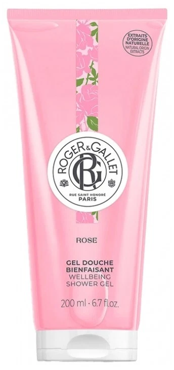 Roger & Gallet Rose Wellbeing Shower Gel 200ml