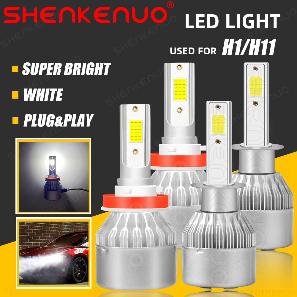 Kit De Luces LED H1 Y H11 Para Kia Optima Y Sorento - Alta, Baja Y Antiniebla