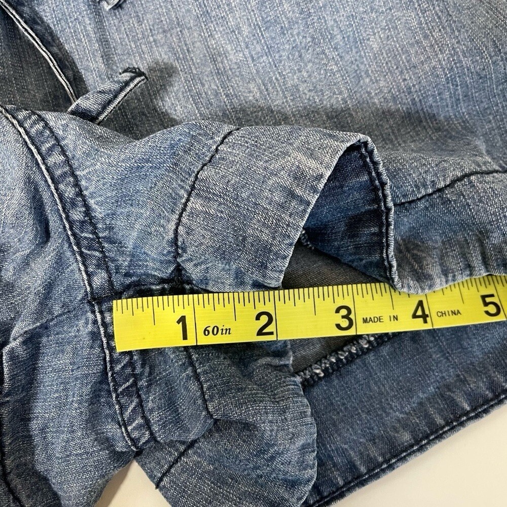 Universal Thread Medium Wash Chambray High Rise F… - image 8