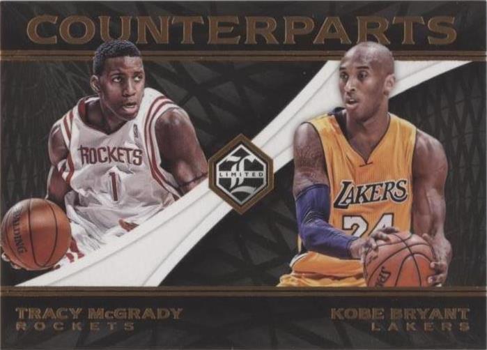 2006-07 Upper Deck Reflections - Kobe Bryant/Tracy McGrady #DR-BM