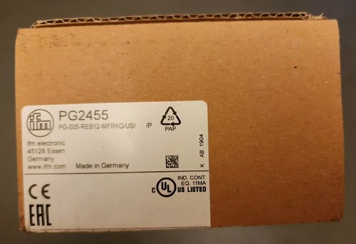 IFM PG2455 EFECTOR PG-005-REB12-MFRKG/US PG005REB12MFRKGUSPPG2455 - Picture 2 of 2