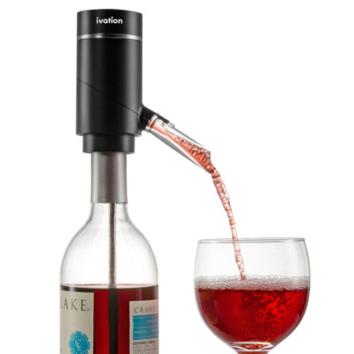 Electric Wine Aerator and Dispenser | Rechargeable Automatic Wine Pourer with To