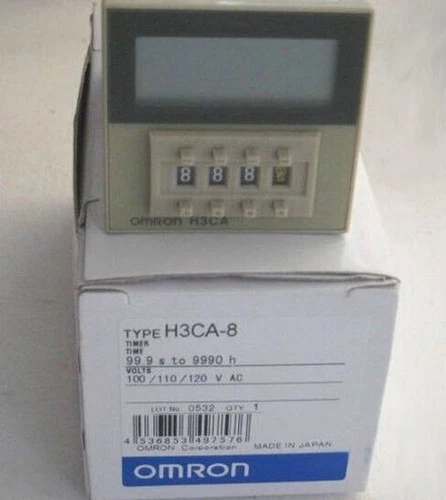 1PC New Omron H3CA-8 100/110/120VAC Time Relay Fast Shipping