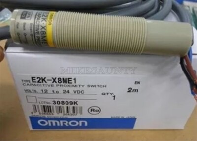 New Omron E2K-X8ME1 Capacitive Proximity Switch Sensor E2KX8ME1 12-24VDC ug